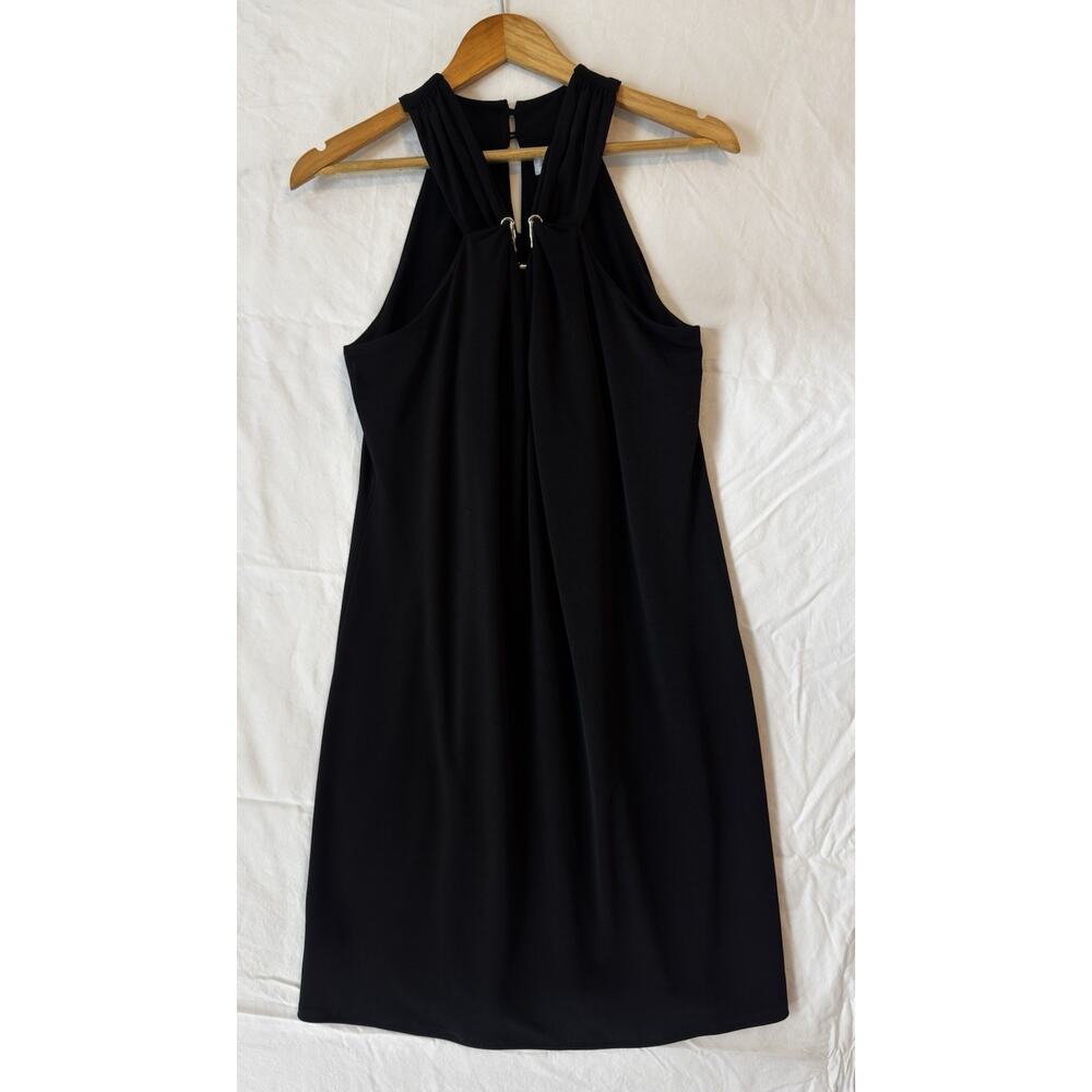 Tommy Bahama Women’s Carmela Halter Short Cocktail Dress Color Black Size Medium - Picture 2 of 11
